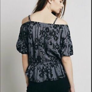 Off the shoulder free people top